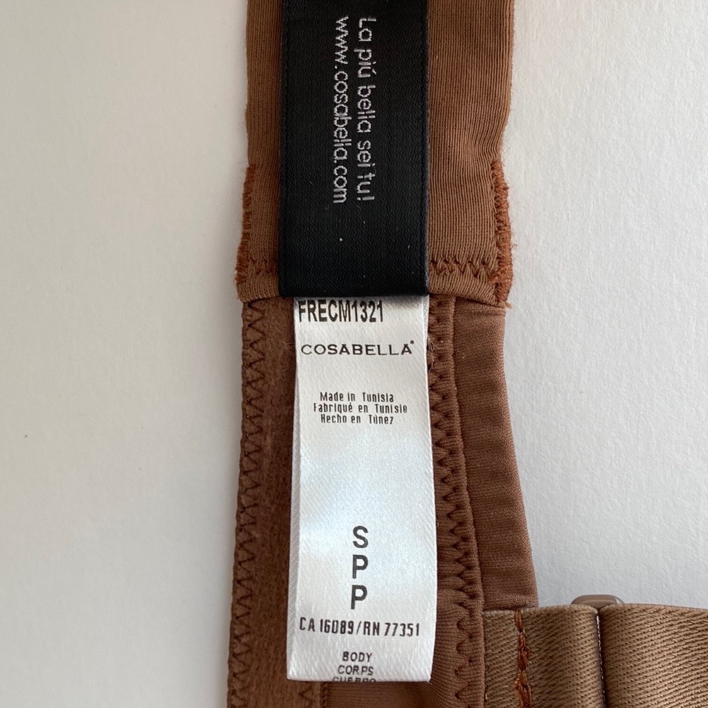 Cosabella Free Cut Micro Tall Triangle Bralette in Due - Picture 7 of 7